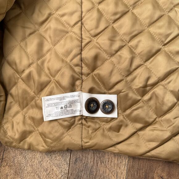 Vintage Orvis Chore Barn Coat Jacket Men's 2XL Brown Canvas Corduroy 6845 - Picture 7 of 11